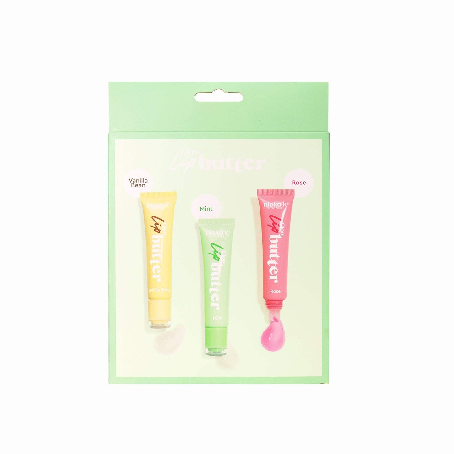 NICKA K NEW YORK Glow Lip Butter, Hydrate, Silky Shin, Soft Smooth and Radiant Lips (MLTB01 Silky Glow) Beauty & Personal Care NICKA K NEW YORK