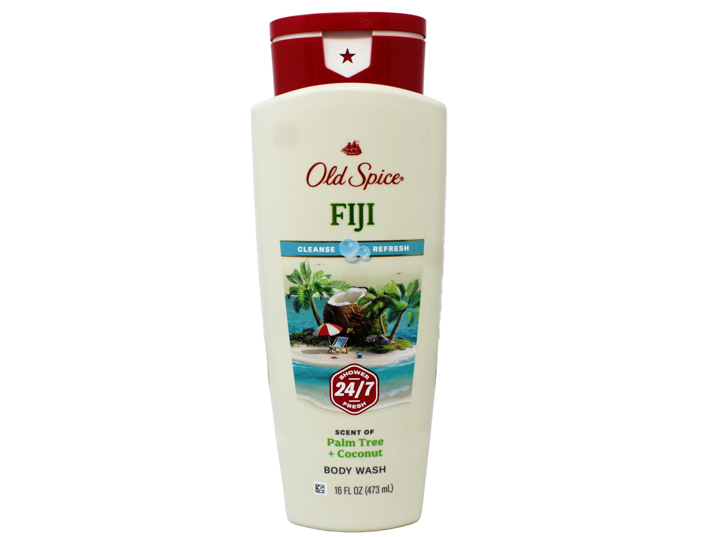 Old Spice Fresher Collection Fiji Scent Men's Body Wash 16 Oz (Pack of 3) Beauty & Personal Care Old Spice