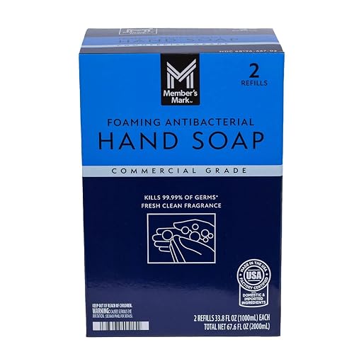 Member's Mark Antibacterial Foaming Hand Soap, 33.8 Fluid Ounce (Pack of 2) Beauty & Personal Care MEMBER´S MARK