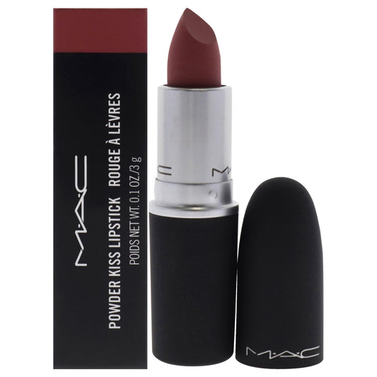 MAC Powder Kiss Lipstick - 930 Brickthrough for Women - 0.10 oz Lipstick Beauty & Personal Care MAC