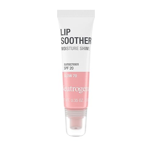 Neutrogena MoistureShine Lip Soother Gloss with SPF 20 Sun Protection, High Gloss Tinted Lip Moisturizer with Hydrating Glycerin and Soothing Cucumber Beauty & Personal Care Neutrogena