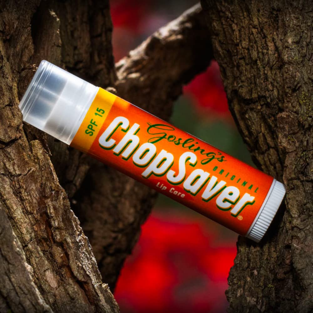 Goslings Original ChopSaver SPF 15 Lip Care, All Natural Lip Balm with SPF, Chapstick for Musicians and More, Effective Relief for Dry, Cracked Lips Beauty & Personal Care ChopSaver