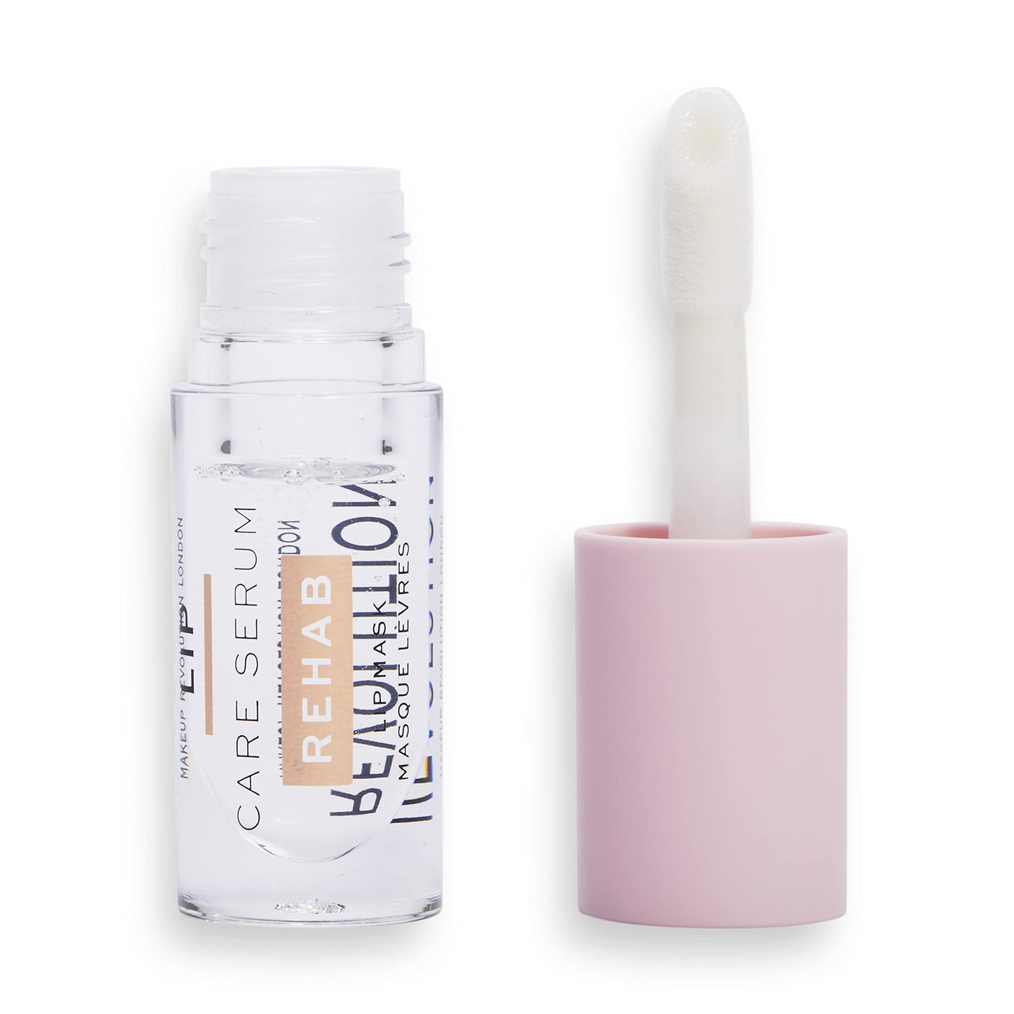 Makeup Revolution Rehab Overnight Lip Mask Serum, Nourishes, Hydrates & Moisturizes Lips, Vegan & Cruelty-Free, 0.15fl.oz/4.6ml Beauty and Personal Care Makeup Revolution