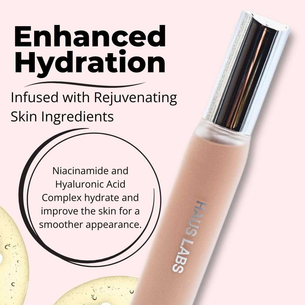 HAUS LABS BY LADY GAGA Triclone Skin Tech Hydrating + De-puffing Concealer with Fermented Arnica 12 Light Rosy