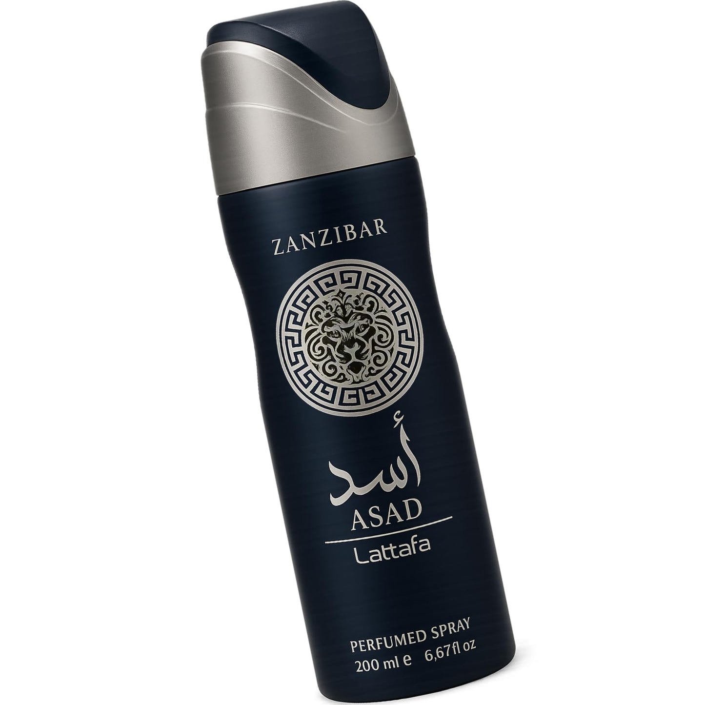 Lattafa Asad Zanzibar - Spicy, Marine, Floral, Gourmand - Perfumed Deodorant Spray for Unisex, 6.67 Ounce / 200 ml Beauty and Personal Care Lattafa