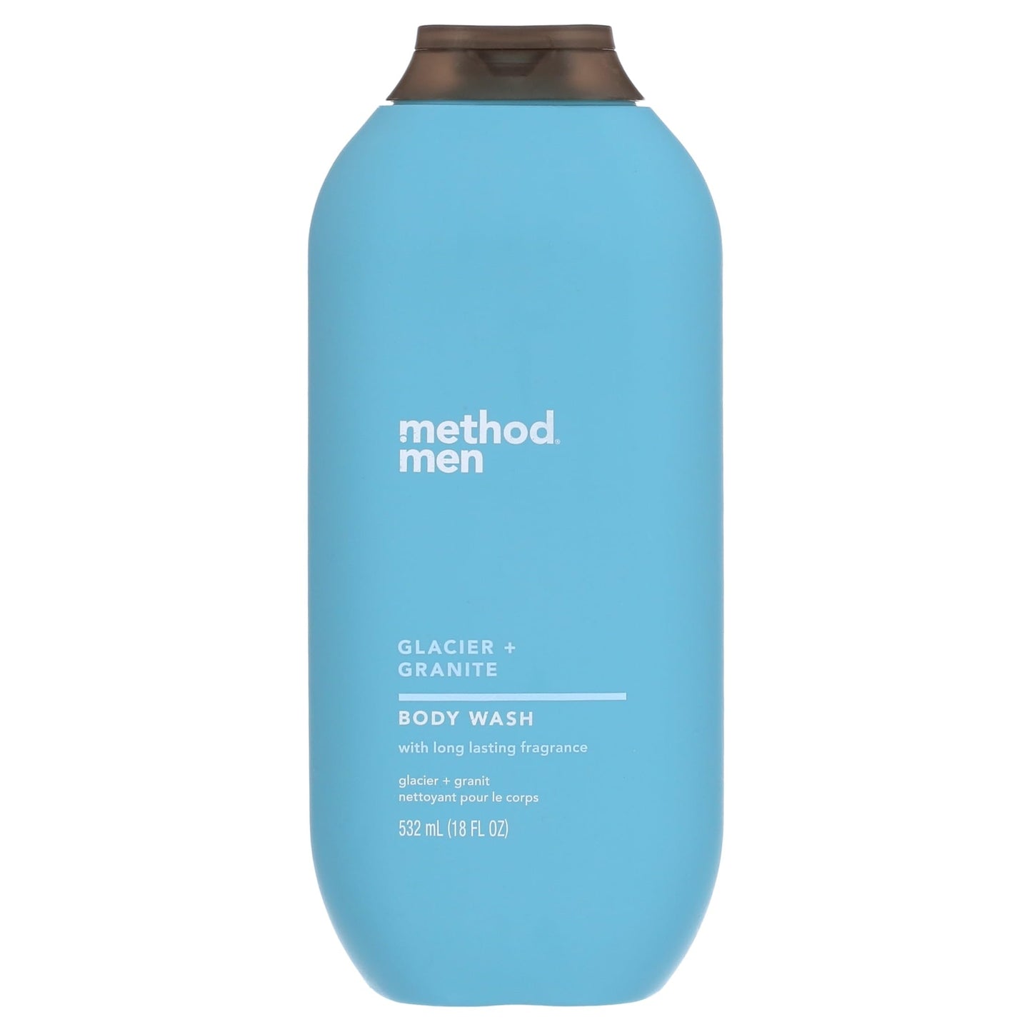 Method 9089701 Glacier & Granite Scent Body Wash - 18 oz - Pack of 6 Beauty & Personal Care Method Race Wheels