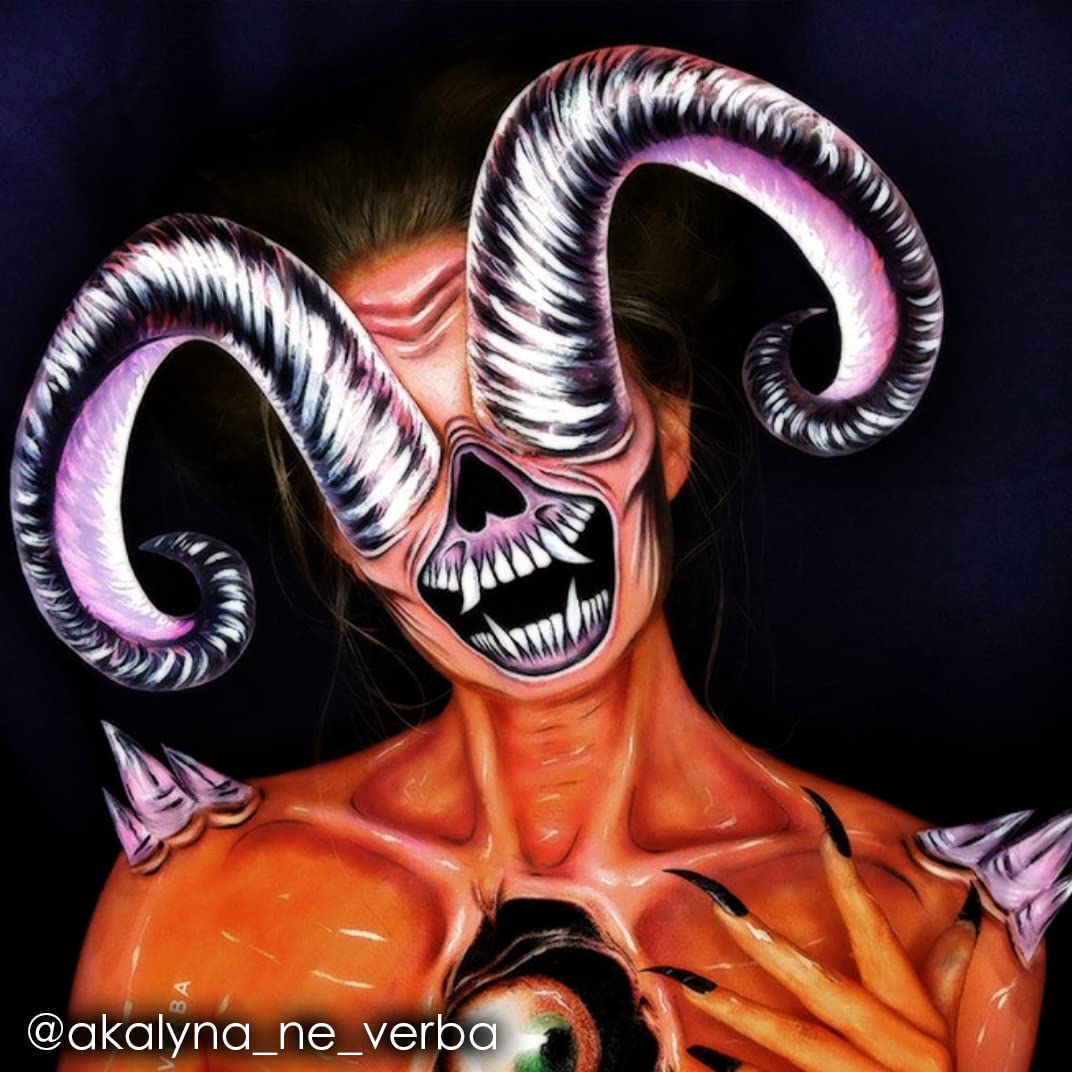 Mehron Makeup Paradise AQ - FOXY, Water-Activated Face & Body Paint