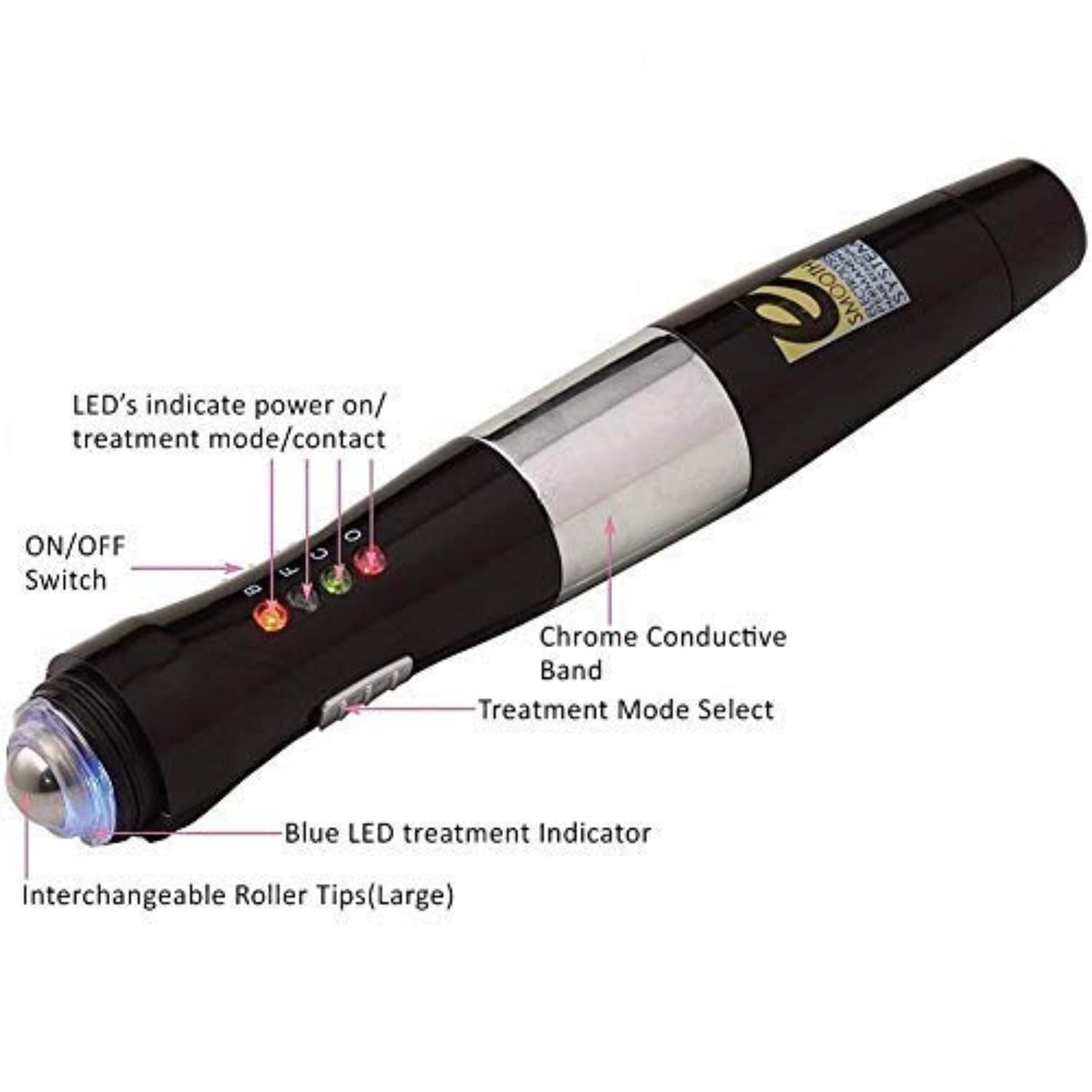 Verseo eSmooth Electrolysis Permanent Hair Removal Epilation Roller Pen Painless Hair Removal for Women Men Epilator Hair Remover Safe for All Skin Beauty & Personal Care Verseo