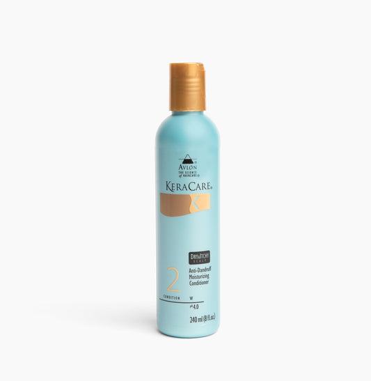 KeraCare Dry & Itchy Moisturizing Conditioner 8 oz - With Flax Seed Extract, Coconut Oil and Aloe Leaf Juice - Effective Against Dandruff, Seborrheic Beauty & Personal Care KeraCare