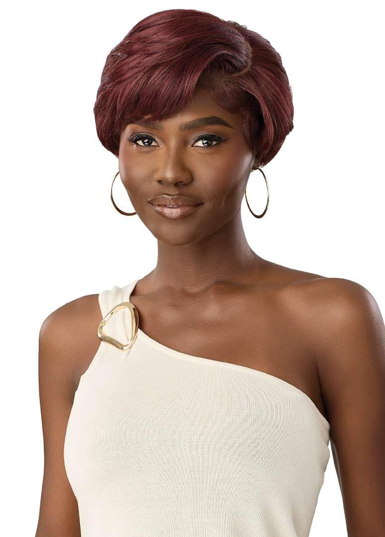 Outre Lace Front Wig - Melted Hairline - TruCurve - TruCurve 7 (DR CHOCOLATE SWIRL)