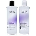 Kenra Violet Shampoo & Conditioner Set | Eliminates Brassy Tones | Purple Pigment + Deposit | Neutralizes Yellow | Moisturizes Processed Hair | Beauty & Personal Care Kenra