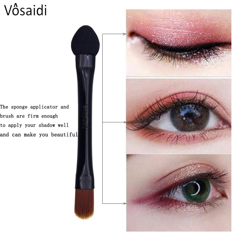 Vôsaidi Eyeshadow Brushes Makeup Brushes 10pcs Eyeshadow Sponge Dual Sides Eyeshadow Applicator Travel Eyeshadow Brush Concealer Brush Beauty & Personal Care Vôsaidi