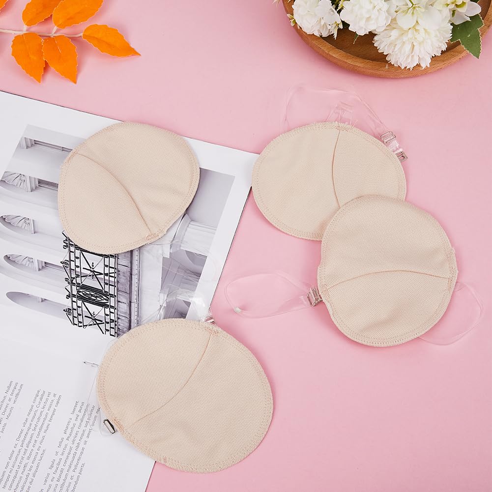 GORGECRAFT 2 Pair Underarm Sweat Pads Reusable Summer Armpit Sweat Absorbing Guards with Shoulder Strap Washable Anti-Perspiration Absorbent Beauty and Personal Care GORGECRAFT