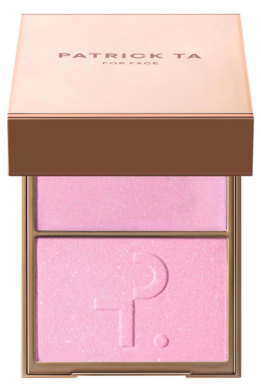 Radiant Highlighter Duo: Cream & Powder, Light Reflecting, Translucent by Patrick Ta