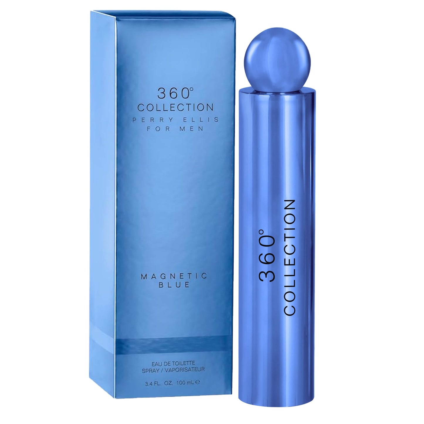 Perry Ellis 360° Collection Magnetic Blue - 3.4 fl oz / 100 ml Eau de Toilette Beauty & Personal Care Perry Ellis