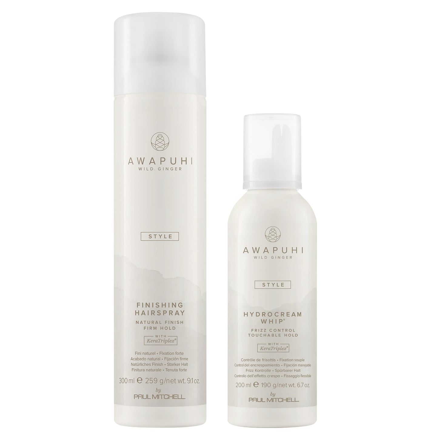 Awapuhi Wild Ginger by Paul Mitchell Style Gift Set, Mousse + Hairspray, For Styling All Hair Types Beauty & Personal Care Awapuhi Wild Ginger