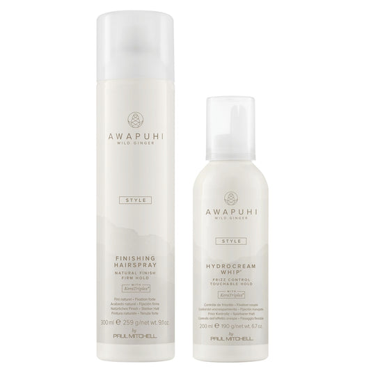 Awapuhi Wild Ginger by Paul Mitchell Style Gift Set, Mousse + Hairspray, For Styling All Hair Types Beauty & Personal Care Awapuhi Wild Ginger