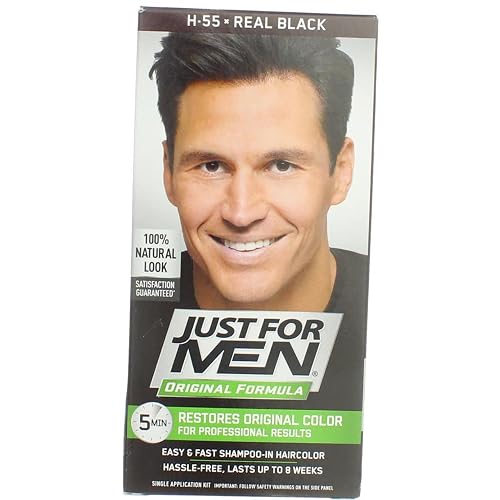 Just For Men Shampoo in Real Black Color (Case of 6) Beauty & Personal Care Just for Men