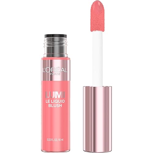 L'Oreal Paris True Match Lumi Le Liquid Blush, Intense Lightweight Blush Formula With Liquid Pigments, Dewy Bright Pink, 0.33 Fl Oz Beauty & Personal Care L'Oreal Paris