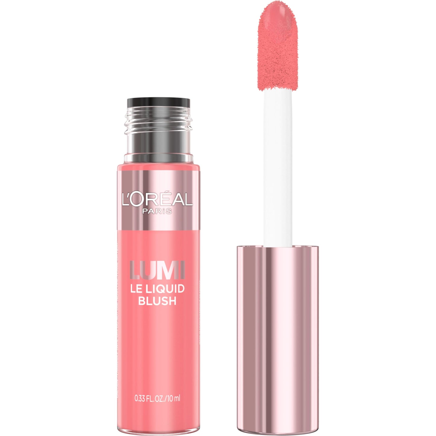 L'Oreal Paris True Match Lumi Le Liquid Blush, Intense Lightweight Blush Formula With Liquid Pigments, Dewy Bright Pink, 0.33 Fl Oz Beauty & Personal Care L'Oreal Paris