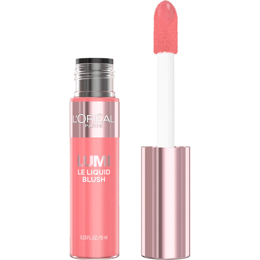 L'Oreal Paris True Match Lumi Le Liquid Blush, Intense Lightweight Blush Formula With Liquid Pigments, Dewy Bright Pink, 0.33 Fl Oz Beauty & Personal Care L'Oreal Paris