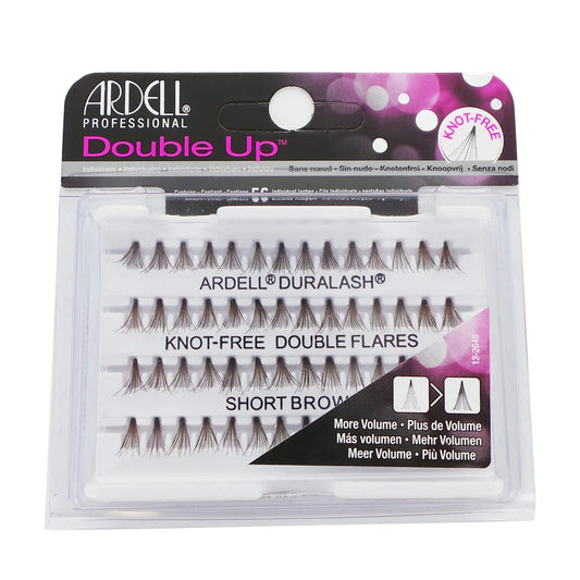 Double Up Individuals Knot-Free Short Brown Beauty & Personal Care Ardell