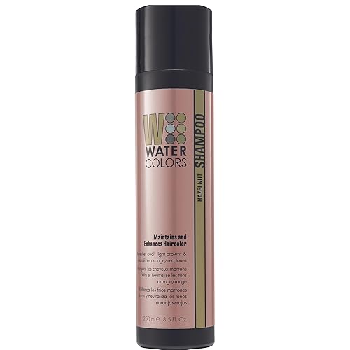 Watercolors Color Depositing Shampoo, Semi Permanent Hair Color 8.5 oz - HAZELNUT Beauty & Personal Care Watercolors
