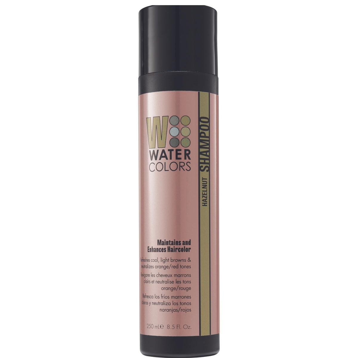 Watercolors Color Depositing Shampoo, Semi Permanent Hair Color 8.5 oz - HAZELNUT Beauty & Personal Care Watercolors