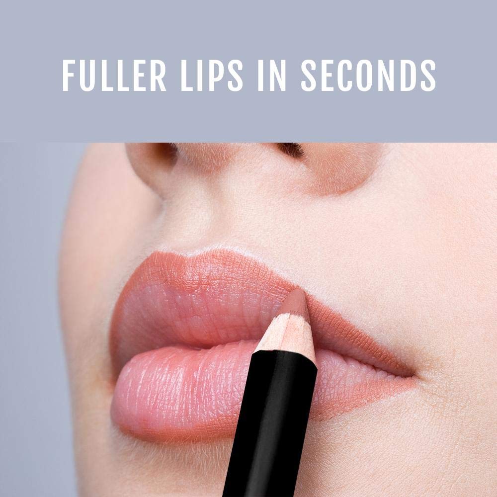BaeBlu Waterproof Lip Liner Pencil, Natural Ingredients Chemical Free, Barely There Beauty & Personal Care BaeBlu