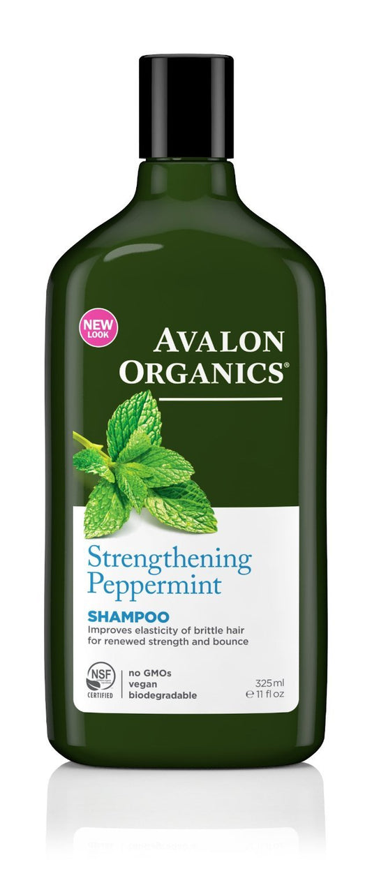 Avalon Organics Shampoo Strengthening Peppermint 11oz - Pack of 1 Beauty & Personal Care Avalon Organics