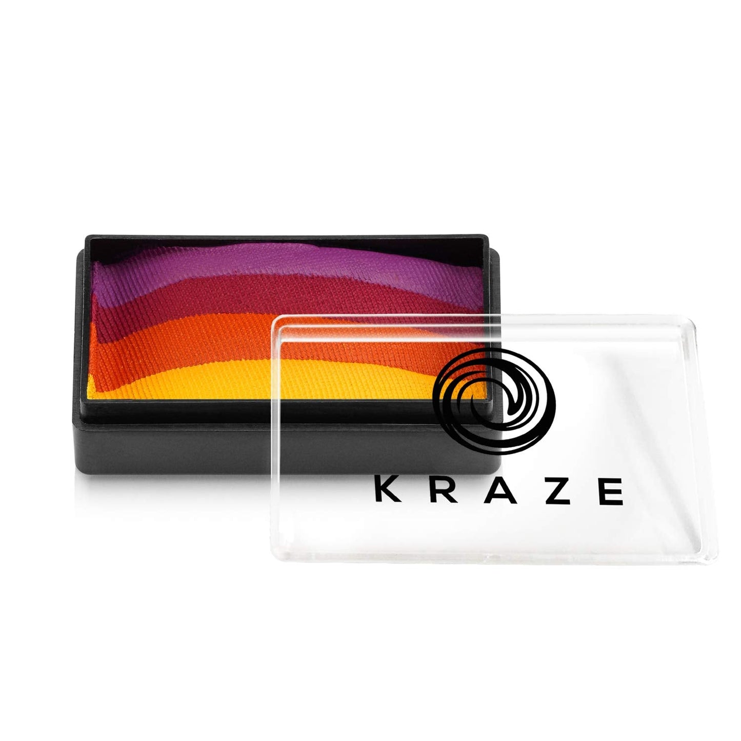 Kraze FX Domed 1-Stroke Split Cake - Sundown (25 gm), Professional Face and Body Painting, Hypoallergenic, Safe & Non-Toxic, Ideal for Fairs Beauty & Personal Care Kraze FX