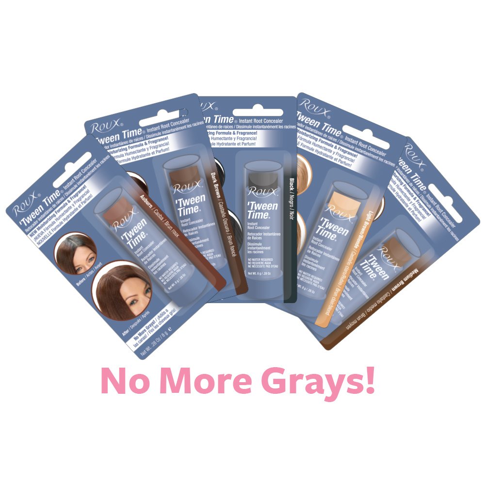 Roux Instant Root Concealer by Roux, Brown Hair Color, Temporary Touchup Stick, Pack of 1 Beauty & Personal Care Roux