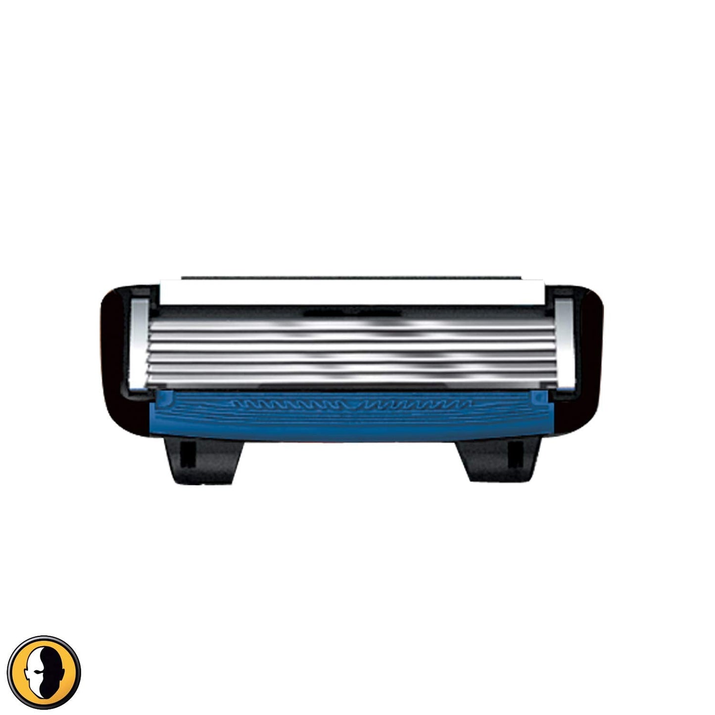 HeadBlade Men's HB6 Refill Shaving Razor Blades - 6 Stainless Steel Blades for No Tugging or Pulling, Shave Less, Works for Face, Body, and Scalp (12 Beauty and Personal Care HeadBlade