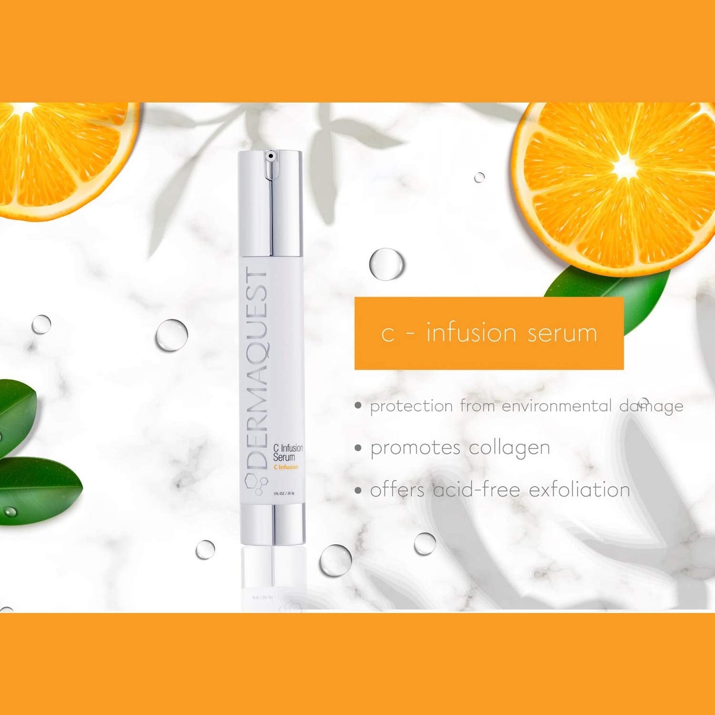 DermaQuest C Infusion TX Anti Aging Vitamin C Face Mask - Brightening & Energizing Pore Minimizing Facial Mask For Women & Men (2oz) Beauty & Personal Care DermaQuest