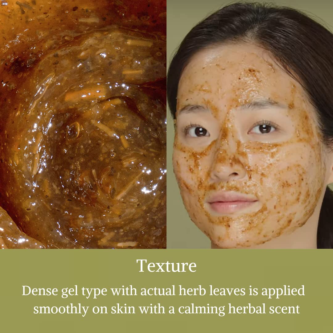 [I'M FROM] Mugwort Mask 3.88 fl oz | Natural Herb, Tea tree, Wash-off, Cooling and fast Soothing Breakouts, for Sensitive skin Beauty & Personal Care I'm from