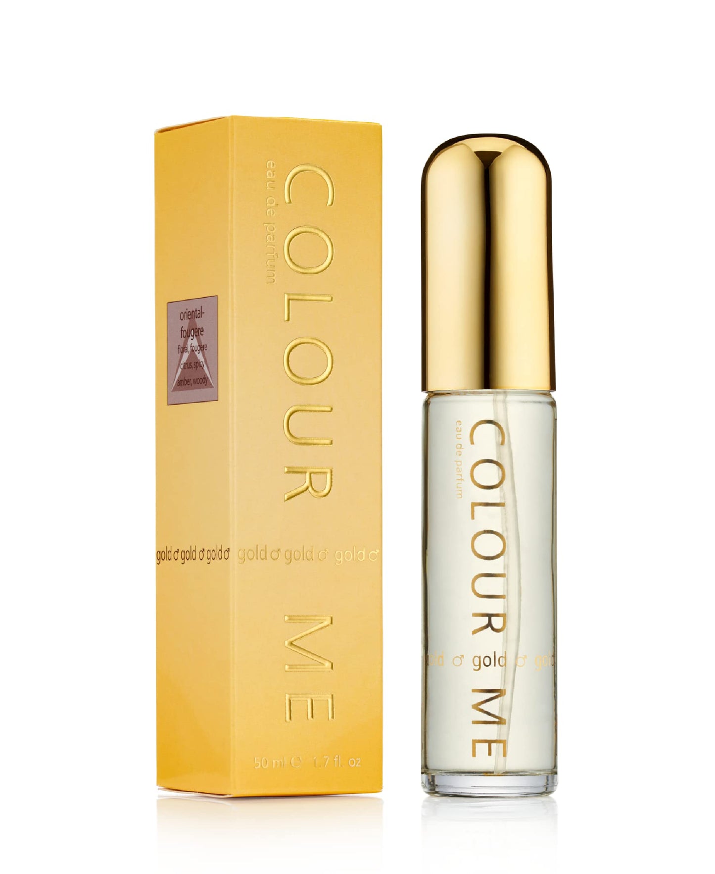 COLOUR ME Milton-Lloyd Gold Homme - Cologne for Men - Oriental Perfume for Men - Spicy, Amber Perfume - Mens Cologne - Long Lasting Perfume - 1.7 oz Beauty & Personal Care COLOUR ME