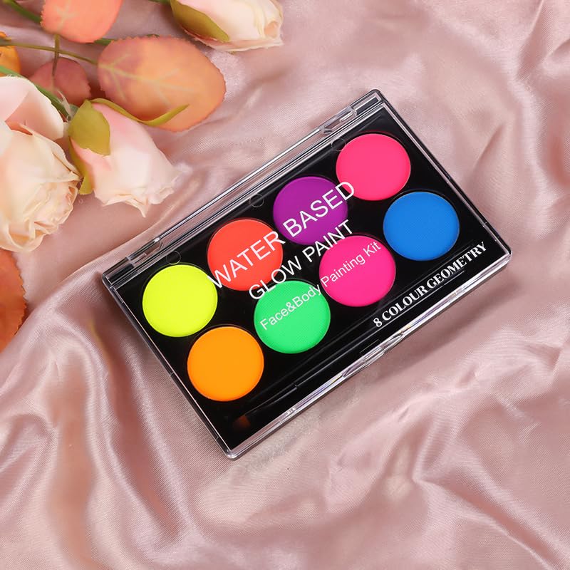 Water based colors painted body and face (WTCOLOR6) Beauty & Personal Care MayGirl