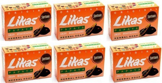 6 Likas Papaya Soaps by Likas Beauty & Personal Care Likas
