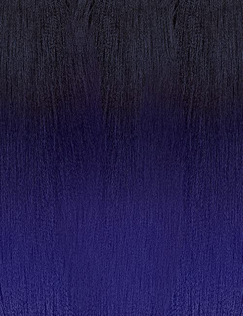 Outre X-Pression Synthetic Braid - 3X SPRINGY AFRO TWIST 16 (2T1B/BLUE)