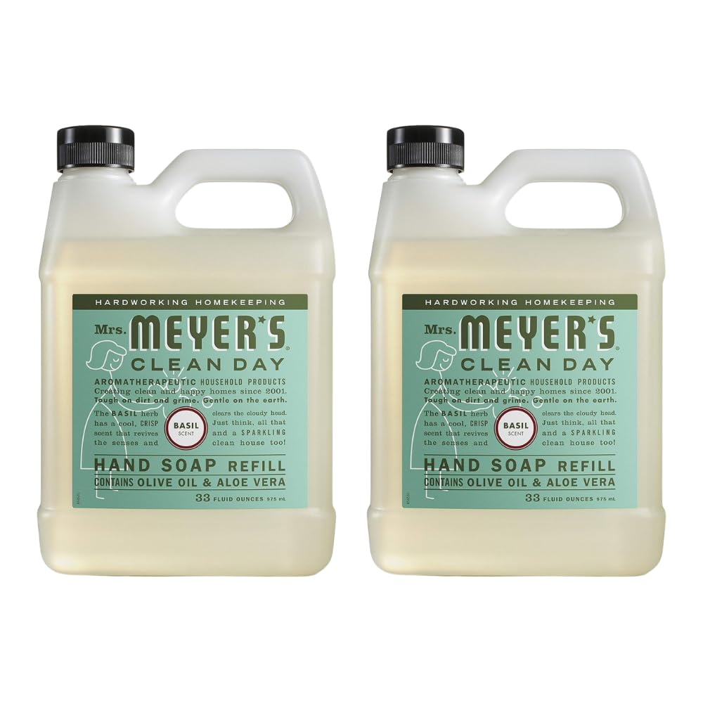 Mrs. Meyer's Clean Day Liquid Hand Soap Refill, 33 Fl Oz. (Pack of 2) Beauty & Personal Care Mrs. MEYER'S