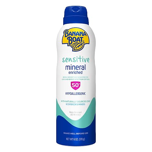 Banana Boat Spf#50+ Simply Protect Sensitive Spray, 6 Ounce Beauty & Personal Care Banana Boat