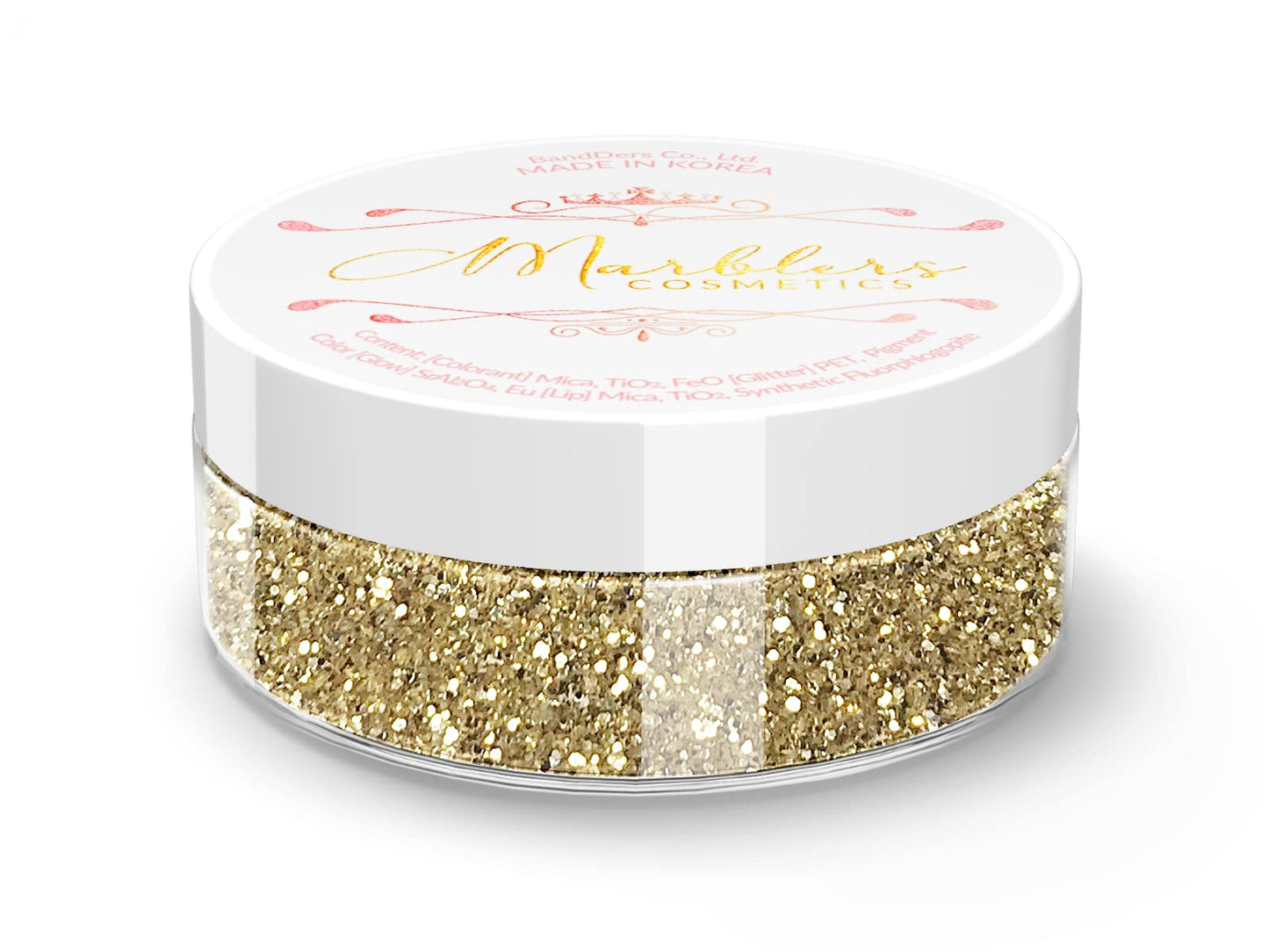 MARBLERS Twinkle Face & Body Glitter [Light Gold] 0.18oz (5g) | Fine | Non-Toxic | Vegan | Cruelty-Free | Festival, Rave & Party Makeup | Eye, Hair Beauty & Personal Care MARBLERS