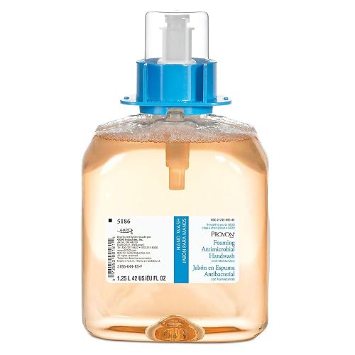 PROVON Foaming Antimicrobial Handwash with Moisturizers, Light Fruit Fragrance, 1250 mL Hand Soap Refill for PROVON FMX-12 Push-Style Dispenser (Pack Beauty & Personal Care GOJO