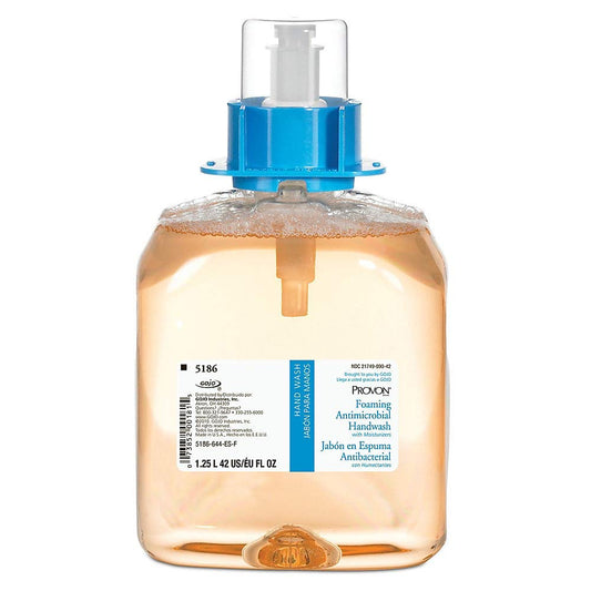 PROVON Foaming Antimicrobial Handwash with Moisturizers, Light Fruit Fragrance, 1250 mL Hand Soap Refill for PROVON FMX-12 Push-Style Dispenser (Pack Beauty & Personal Care GOJO