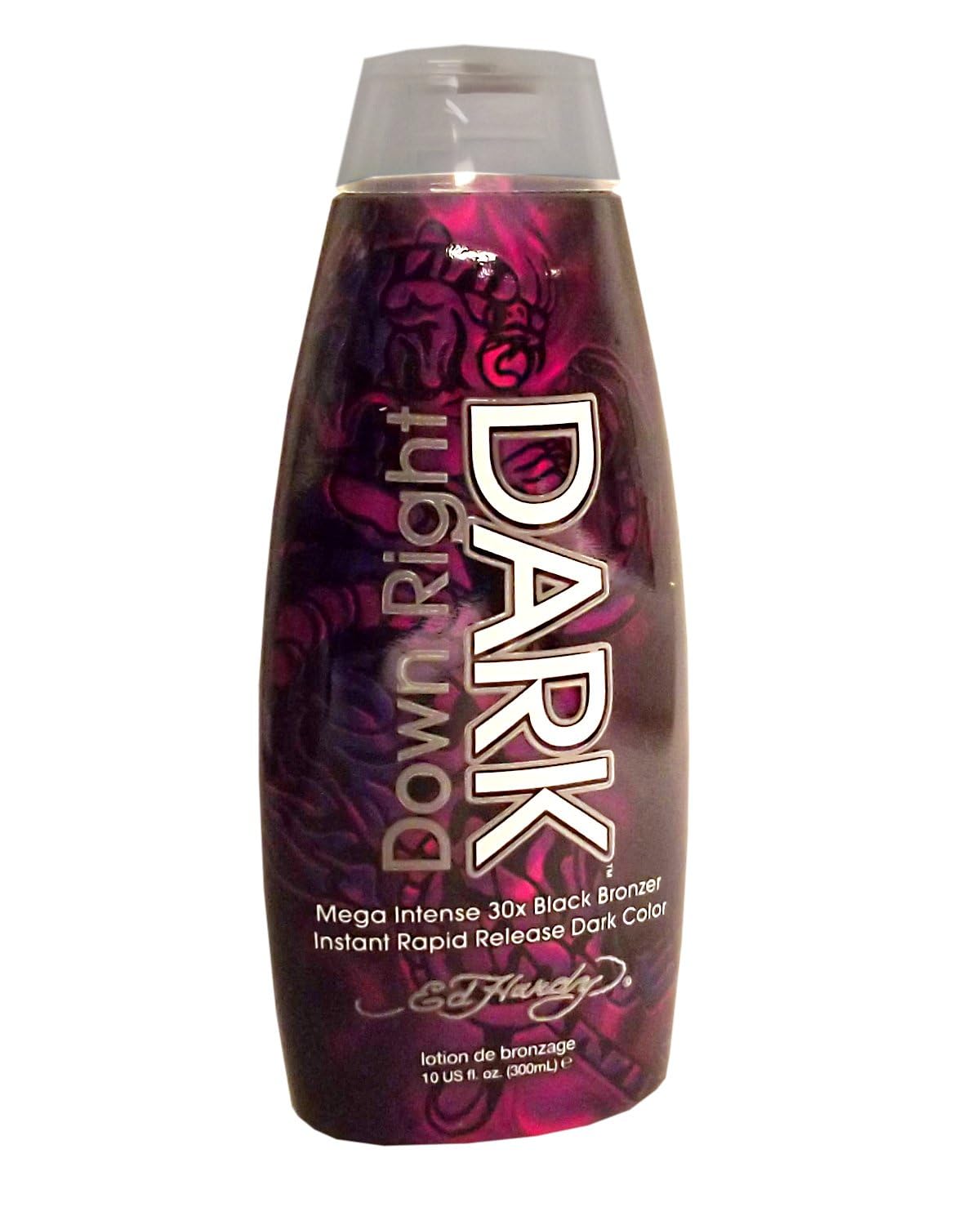 Ed Hardy DOWN RIGHT DARK Intense Black Bronzer - 10 oz. Beauty & Personal Care ED HARDY