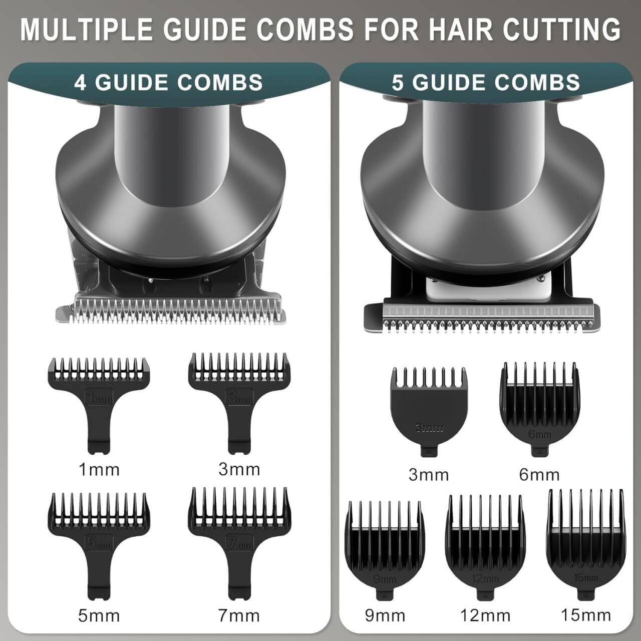 Hatteker 8-in-1 Multi-Functional Grooming Kit for Men Beard Trimmer for Men Hair Clipper Precision TrimmerNose Ear Trimmer Body Groomer Zero-Gap Beauty and Personal Care Hatteker