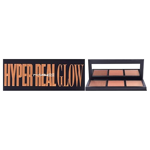 MAC Hyper Glow Palette - Shimmy Peach Makeup Women 0.15 oz Beauty & Personal Care MAC