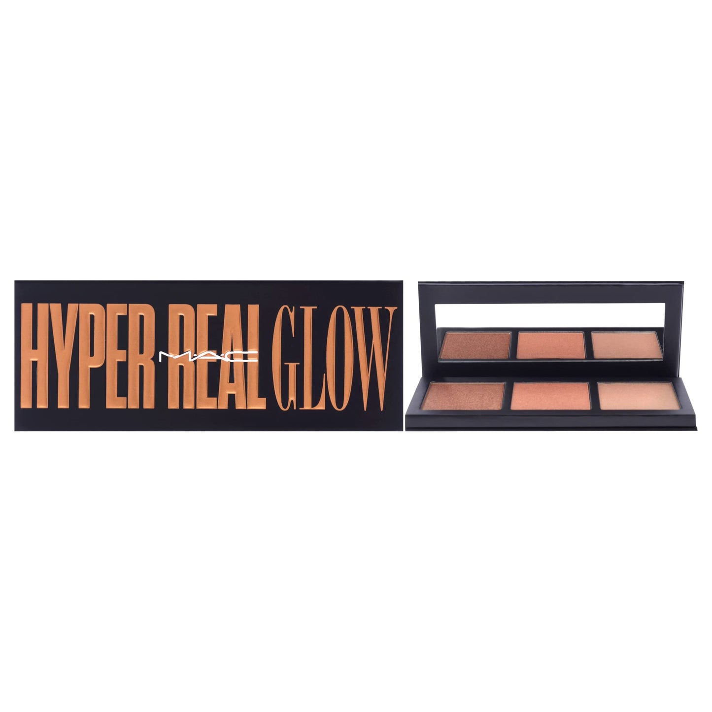 MAC Hyper Glow Palette - Shimmy Peach Makeup Women 0.15 oz Beauty & Personal Care MAC