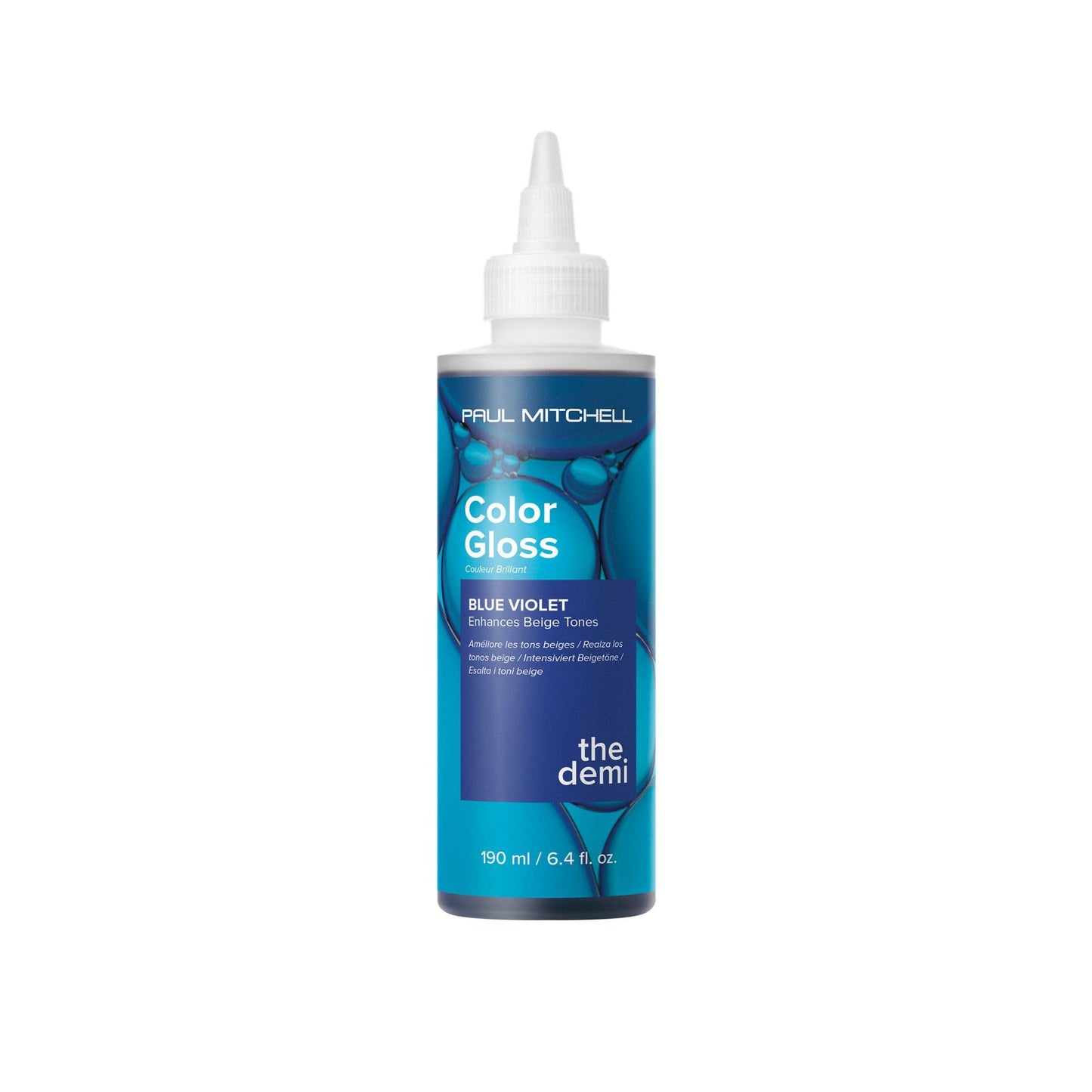 Paul Mitchell The Demi Color Gloss, Glosses in 3 Minutes, Blue Violet, 6.4 Fl Oz Beauty & Personal Care Paul Mitchell