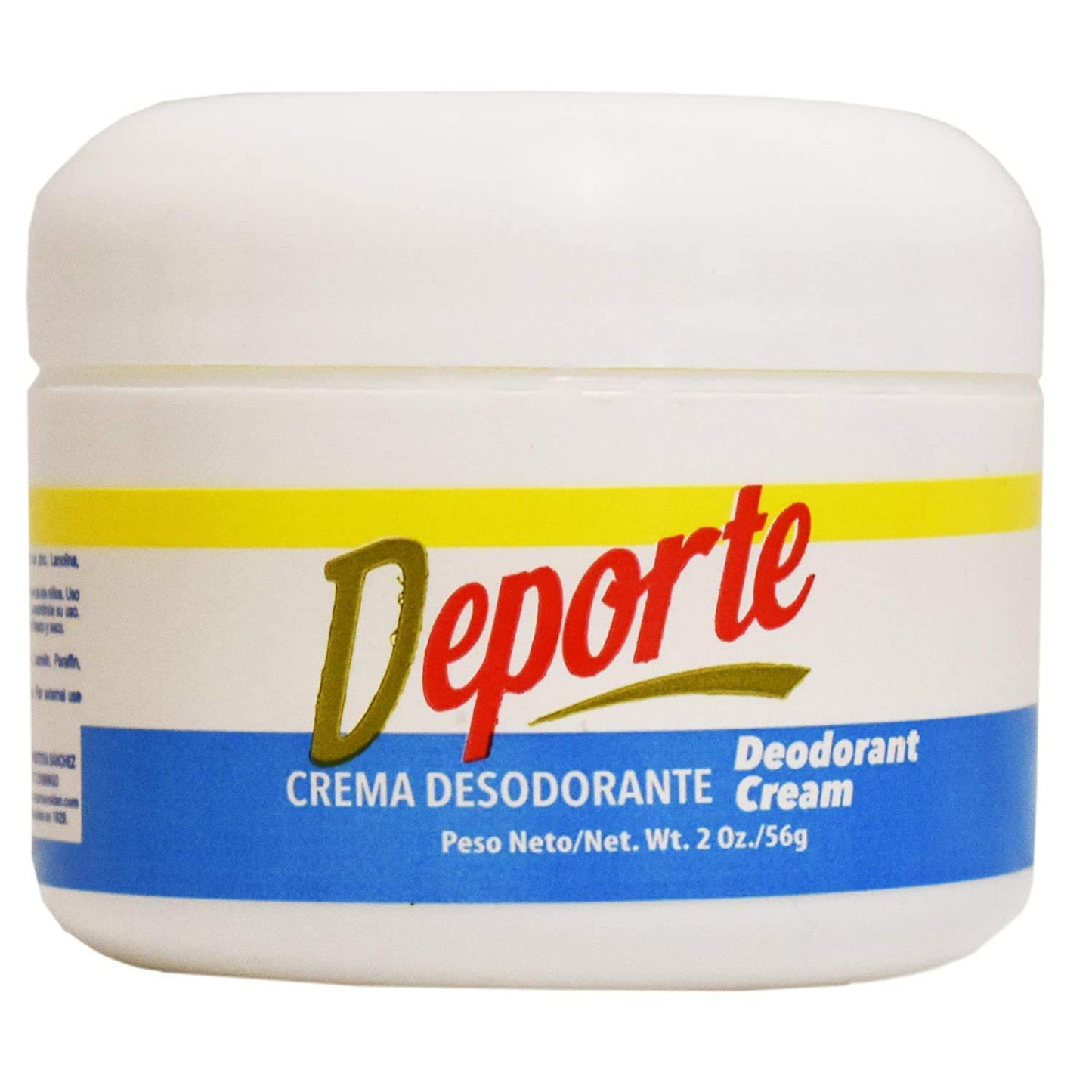 Deporte Deodorant Cream 2oz Beauty and Personal Care Deporte